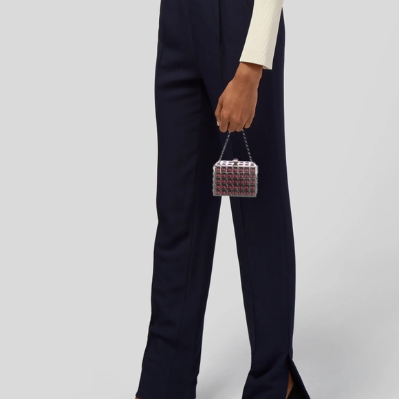 JUDITH LEIBER Jeweled Box Mini Bag Red Crystals - Picture 2 of 4